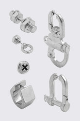 Screwed Earring Set