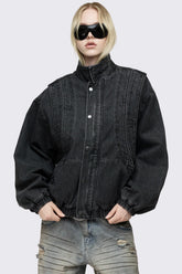 Elix Funnel Bomber Jacket