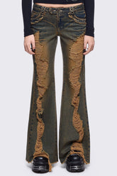 Brooke Blue Flared Jeans