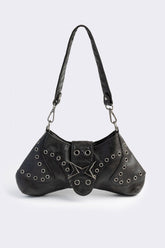 Charli Faux Leather Baguette Bag