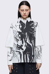 Faith & Sin Layered Shirt