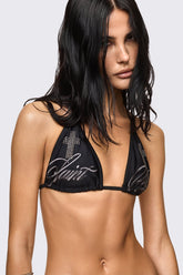 Holy Spirit Black Bikini Top