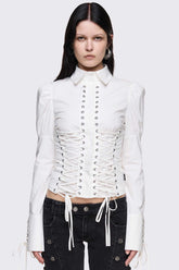 Lithium Lace-Up Top