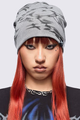 Minga x ColdF33t Grey Beanie