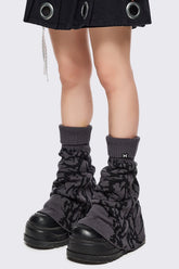 Obscure Grey Leg Warmers