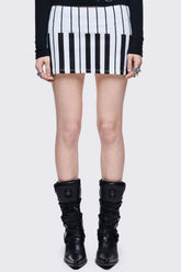 Piano Mini Skirt