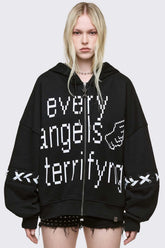 Terrifying Angels Zip Up Hoodie