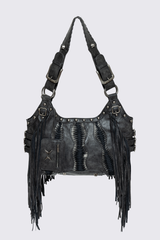 Suki Fringe Faux Shoulder Bag