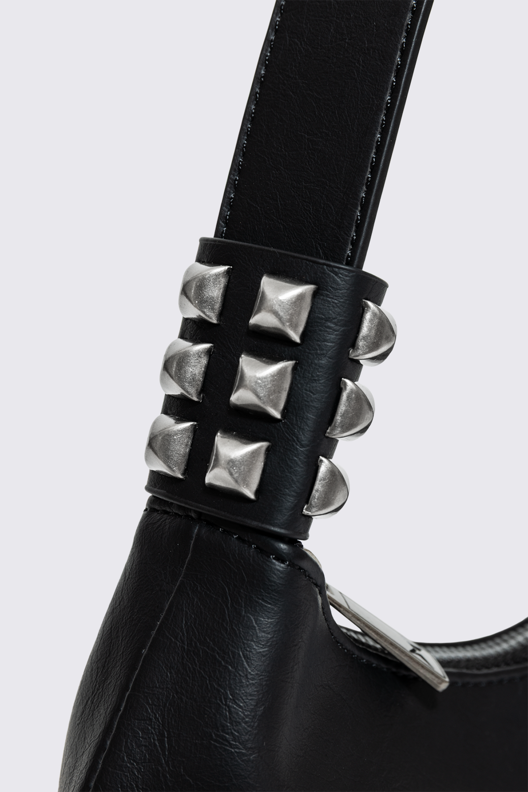 Sinner Graphic Faux Leather Shoulder Bag