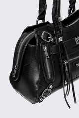 Pitch Black Shoulder Bag