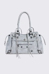 Pitch Grey Shoulder Bag