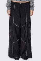 Void Black Sigil Graphic Tech Pants