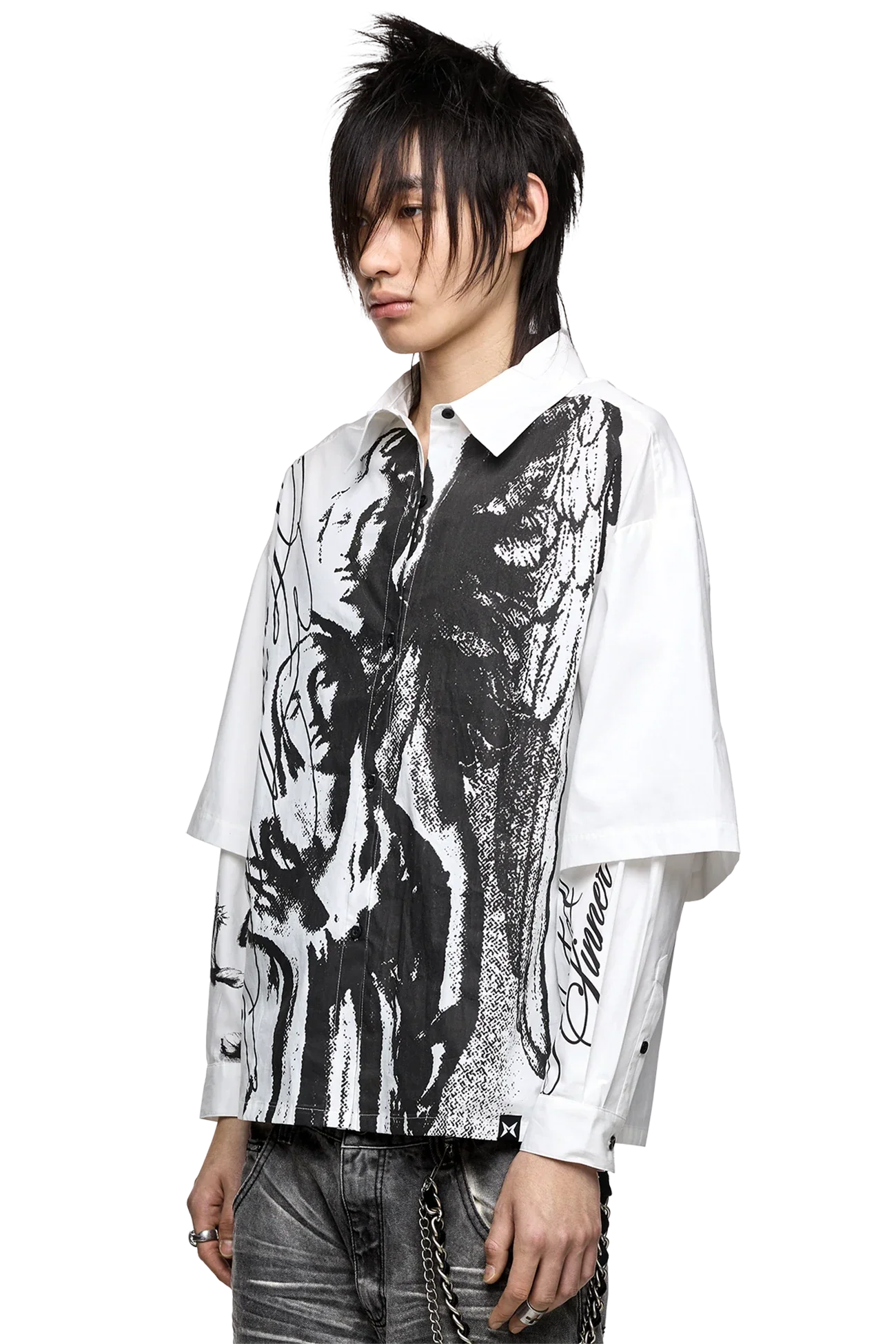 Faith & Sin Layered Shirt