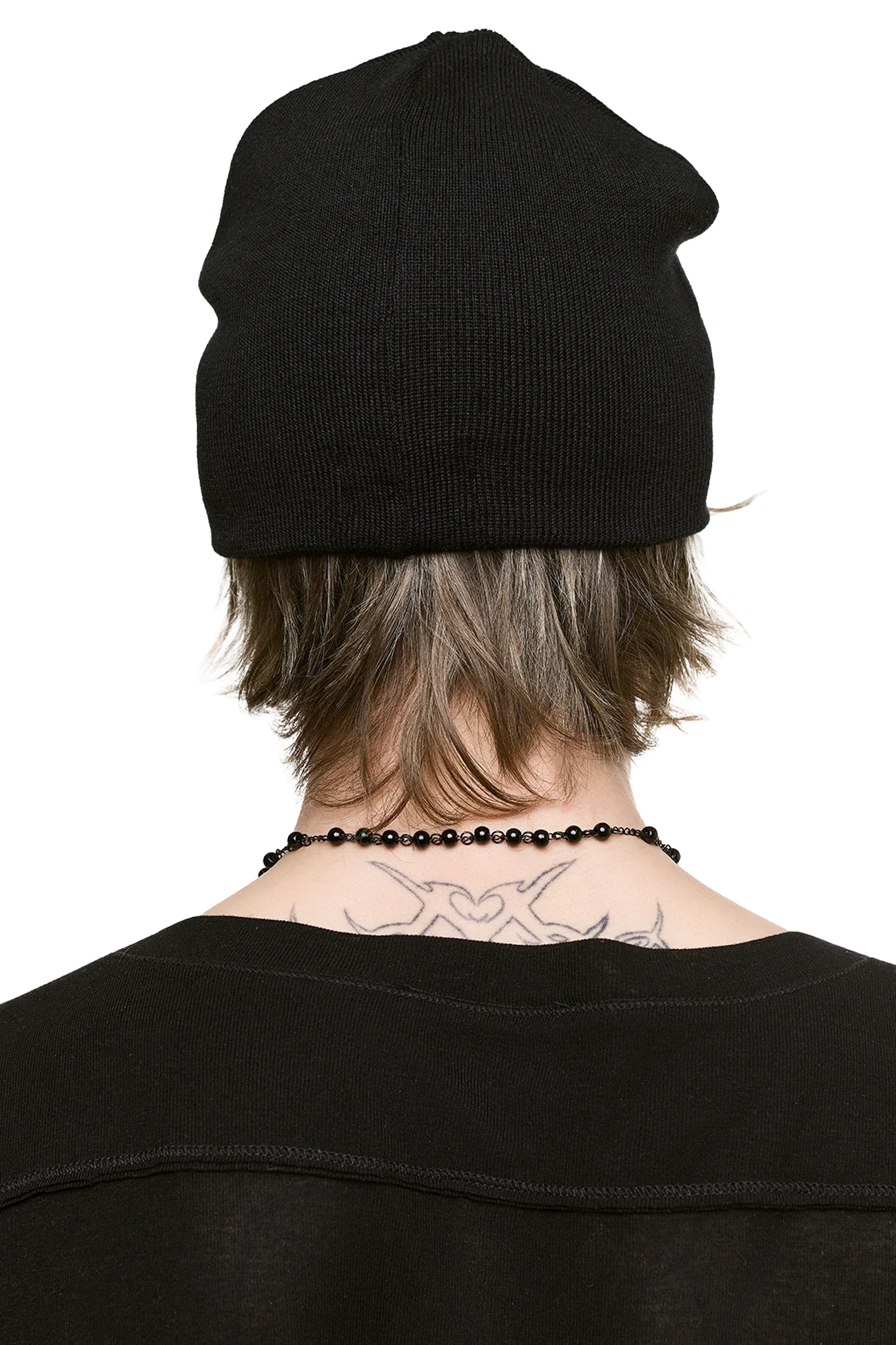 Chrome Angel Black Beanie