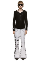 Bianco Flared Jeans