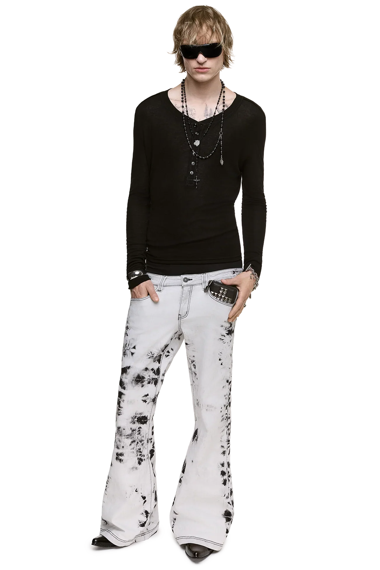 Bianco Flared Jeans
