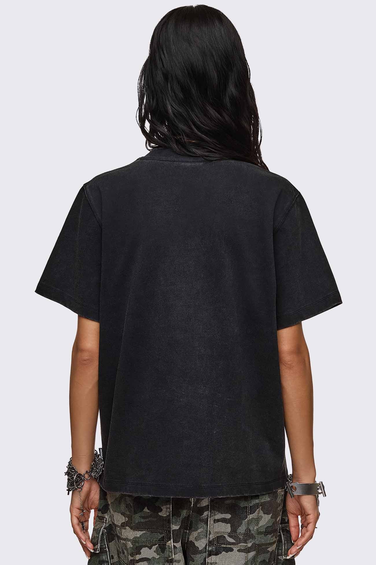 Elysium Sigil Rhinestone Graphic T-Shirt