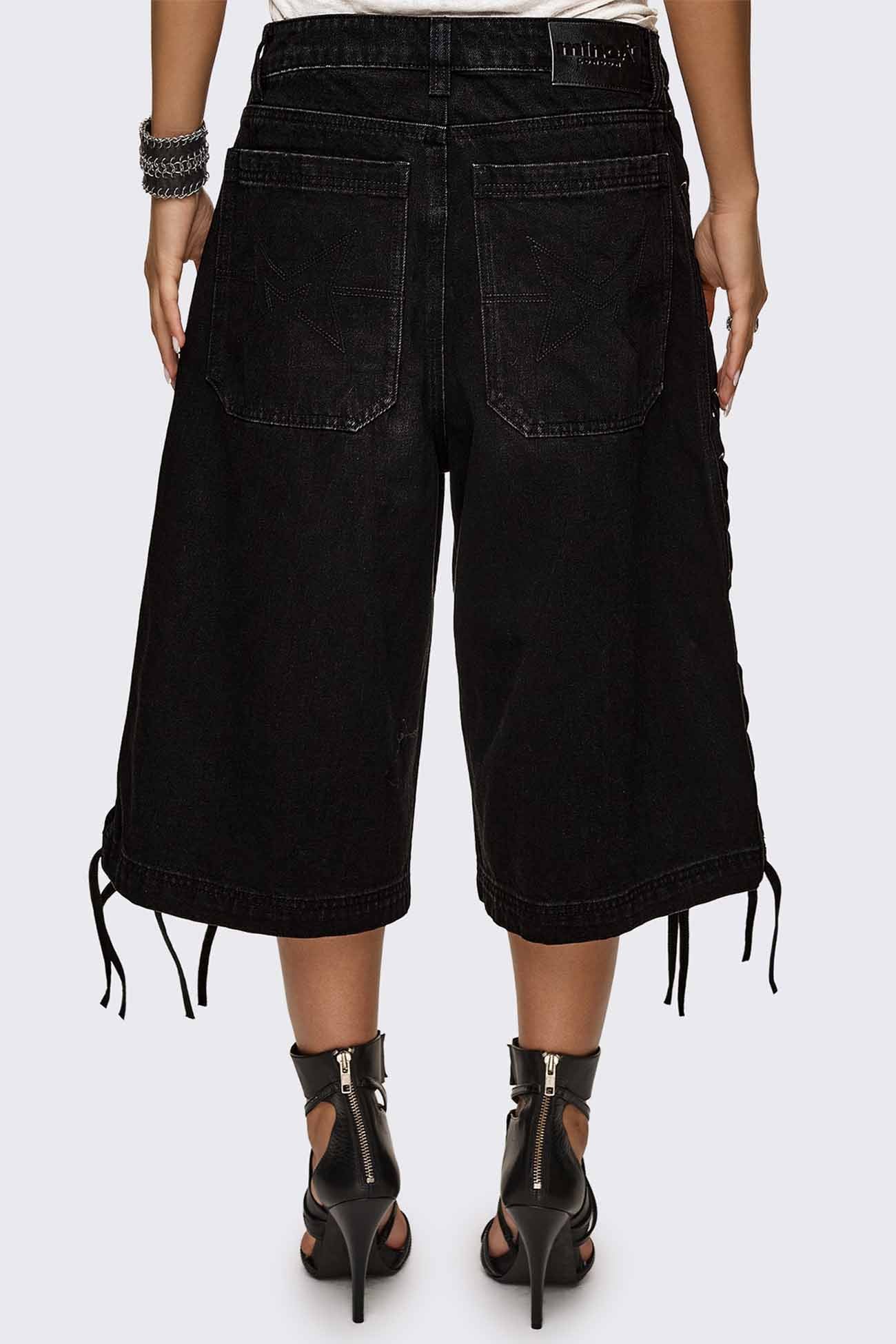 Tension Lace-Up Jorts