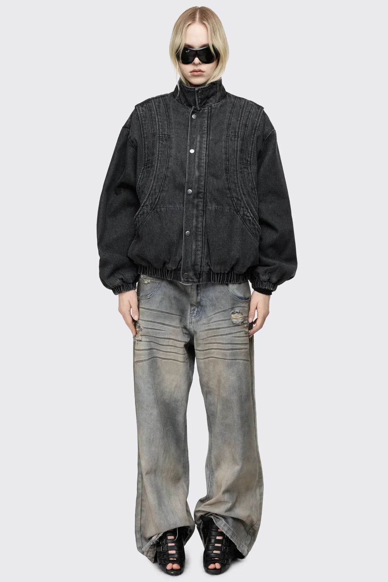 Elix Funnel Bomber Jacket