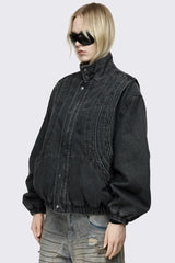Elix Funnel Bomber Jacket