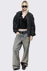 Elix Funnel Bomber Jacket