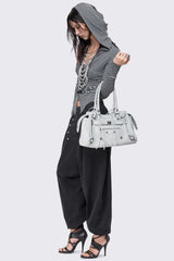 Pitch Grey Shoulder Bag