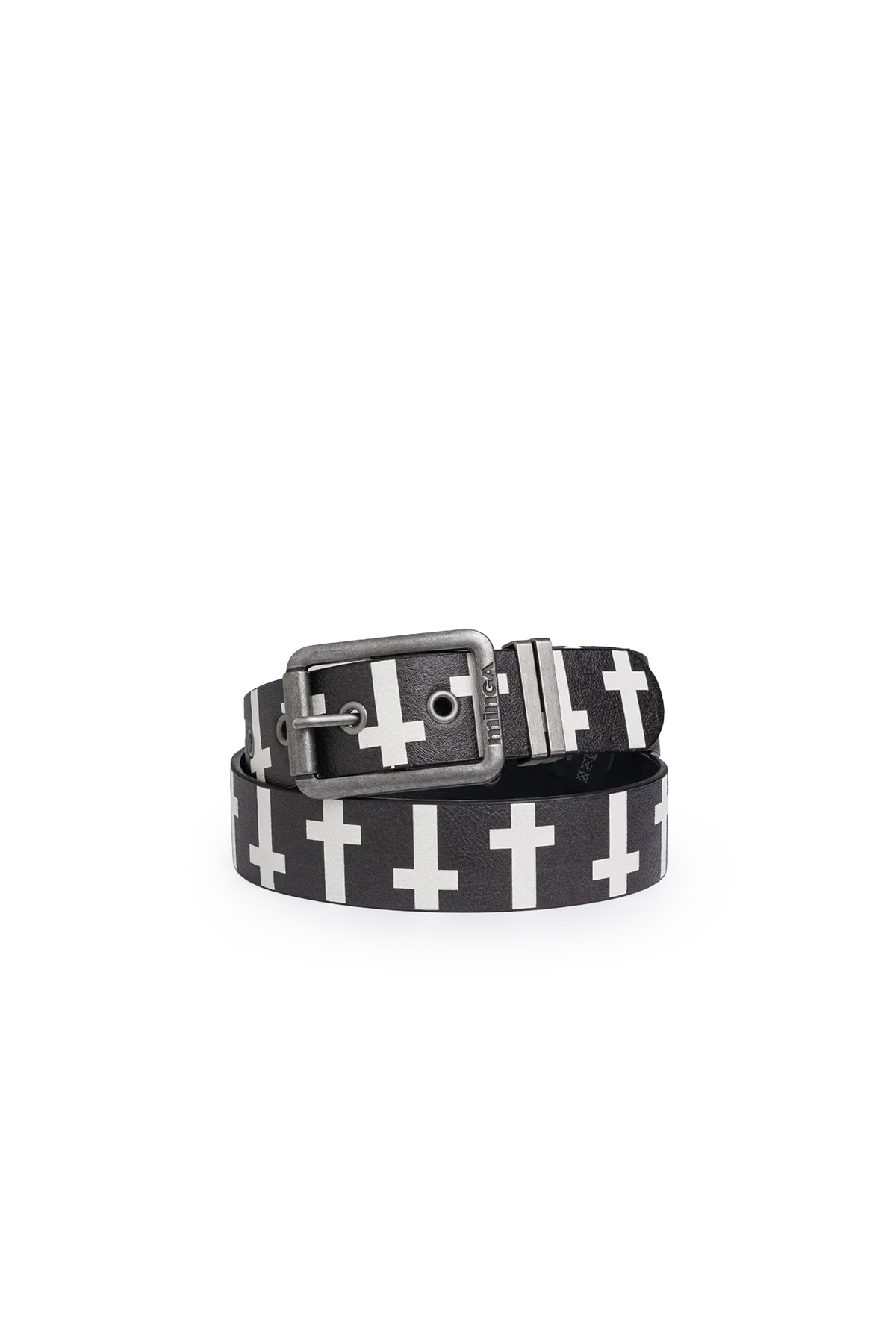 Crossed Out Buckle Belt