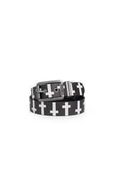 Crossed Out Buckle Belt