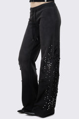 Breathe Sigil Studded Patch Bootcut Sweatpants