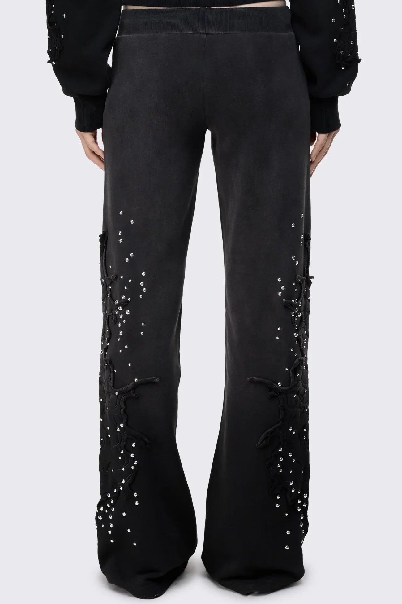 Breathe Sigil Studded Patch Bootcut Sweatpants