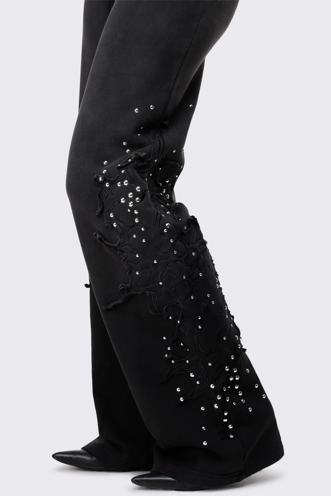 Breathe Sigil Studded Patch Bootcut Sweatpants