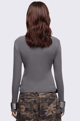 Feathers Stained Top