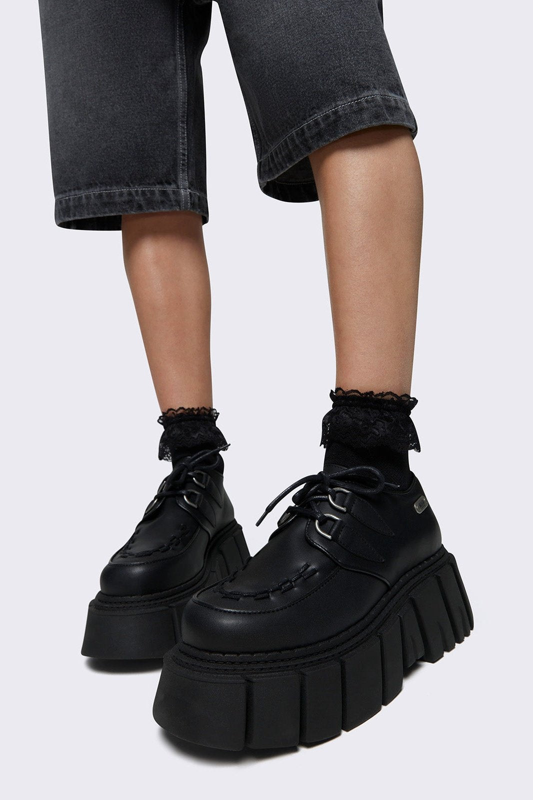 Gig Black Creeper Shoes