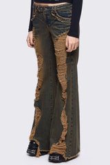 Brooke Blue Flared Jeans