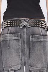 Brutal Spike Studded Belt