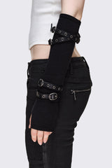 Deadlock Buckle Straps Arm Warmers
