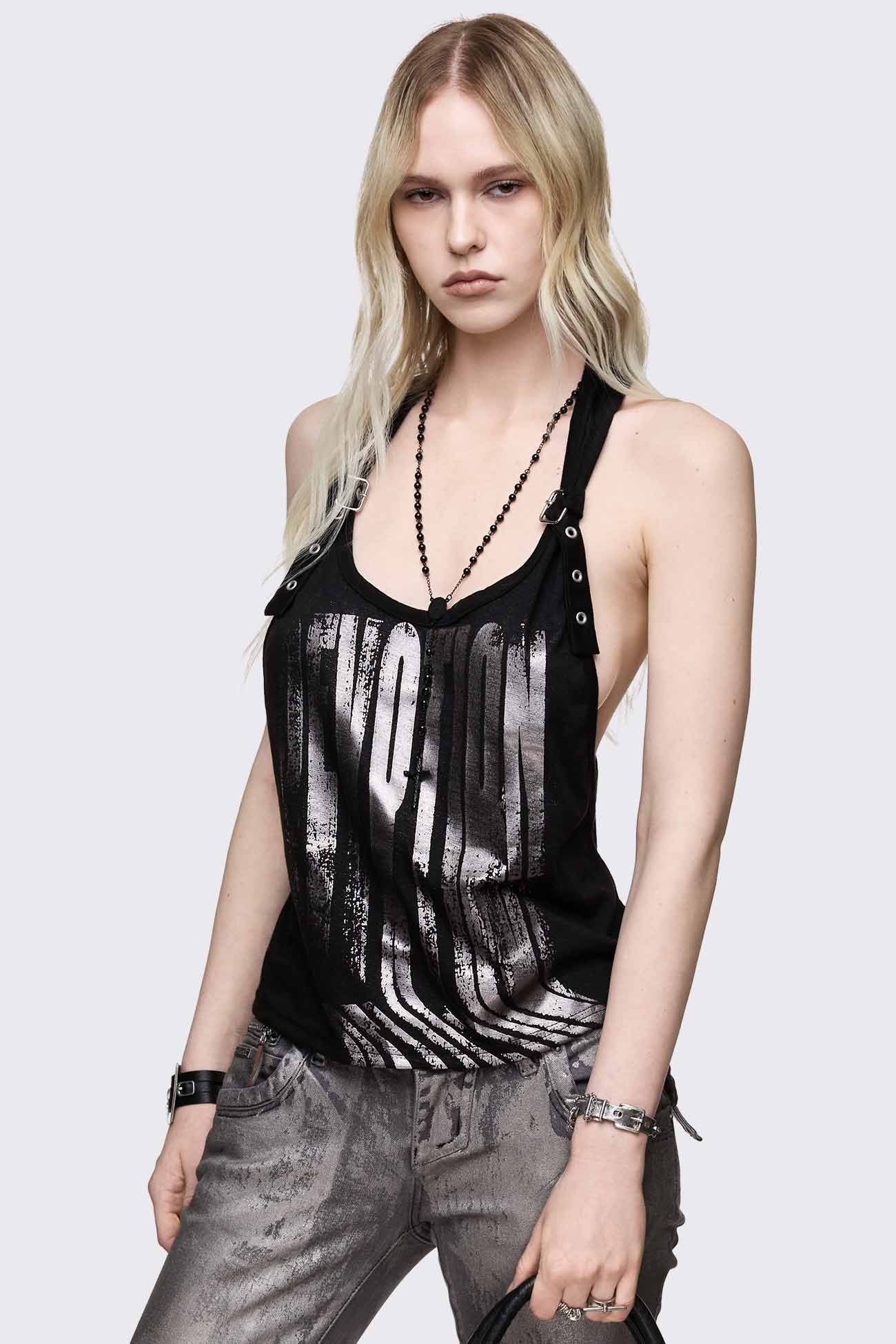 Devotion Foil Tank Top