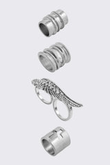 Dusty Wings Ring Set