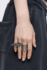Dusty Wings Ring Set