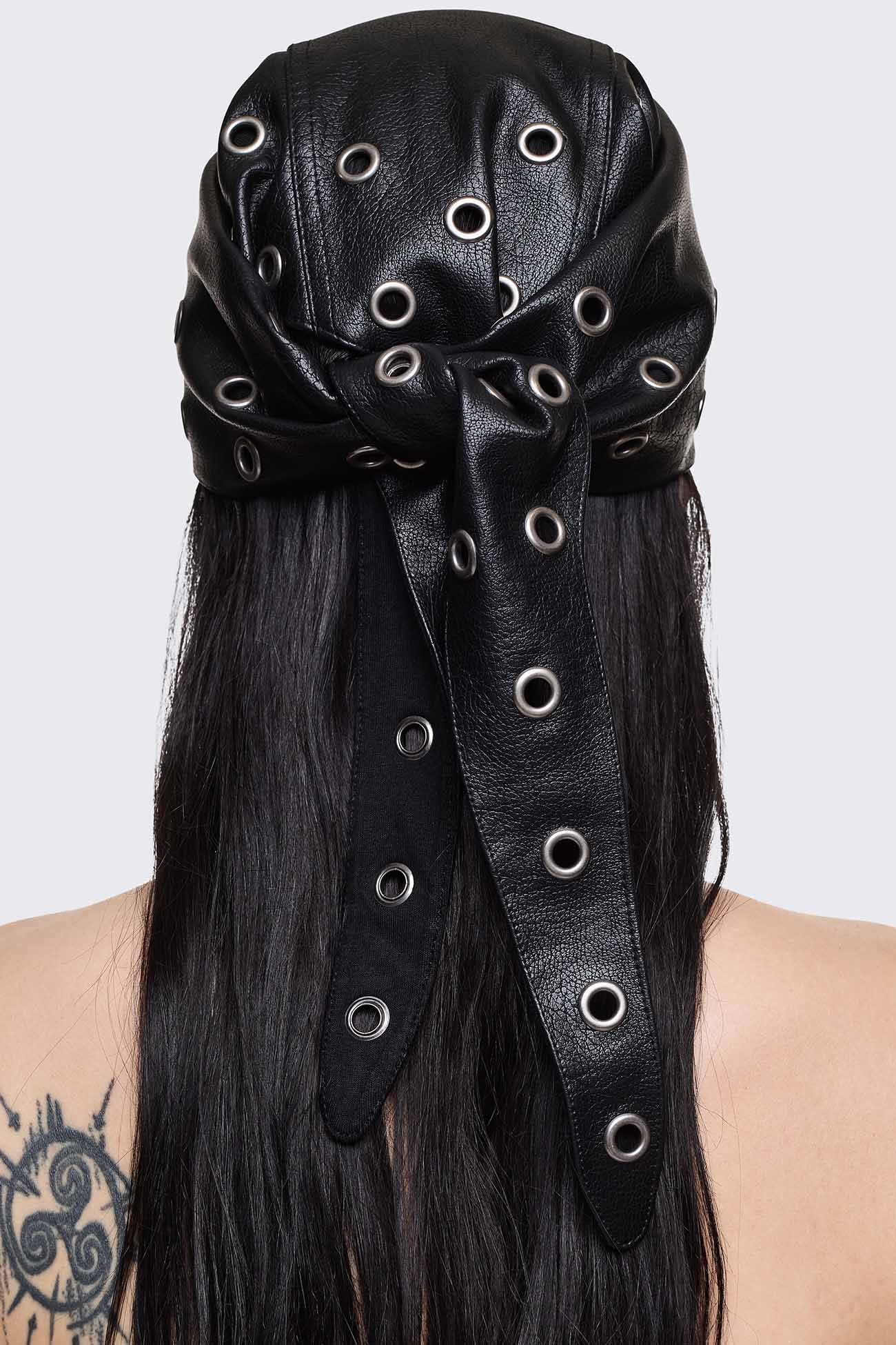 Eyelet Head Scarf