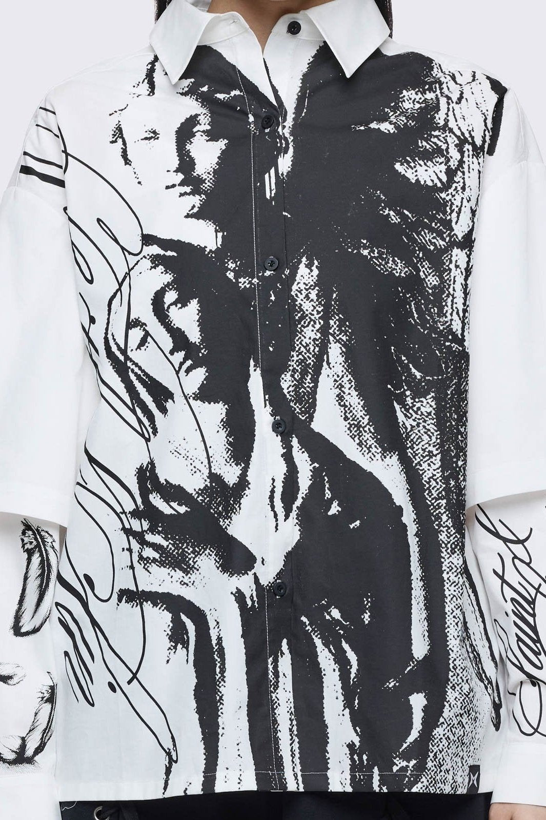 Faith & Sin Layered Shirt