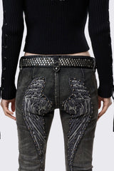 Hammered Buckle Belt