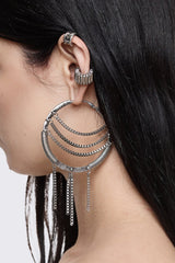 Iron Rain Earring Set