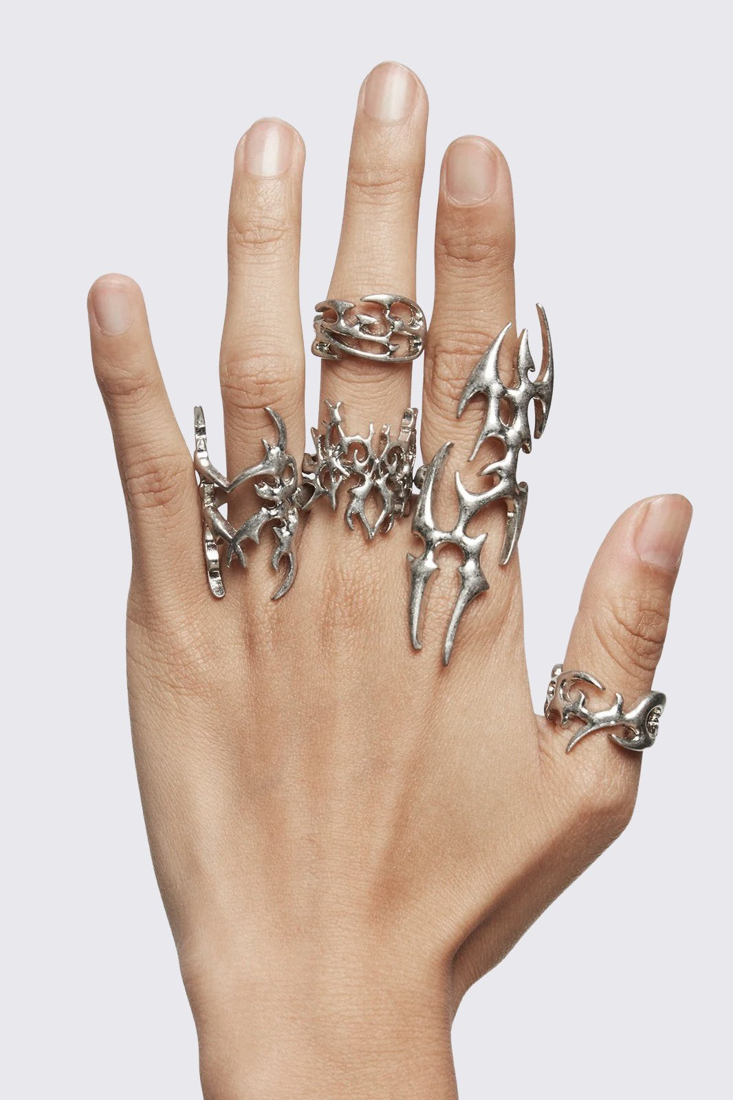 Iron Veins Ring Set