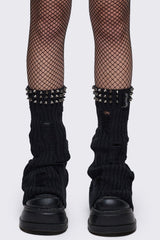 Lexa Ripped Leg Warmers