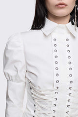 Lithium Lace-Up Top