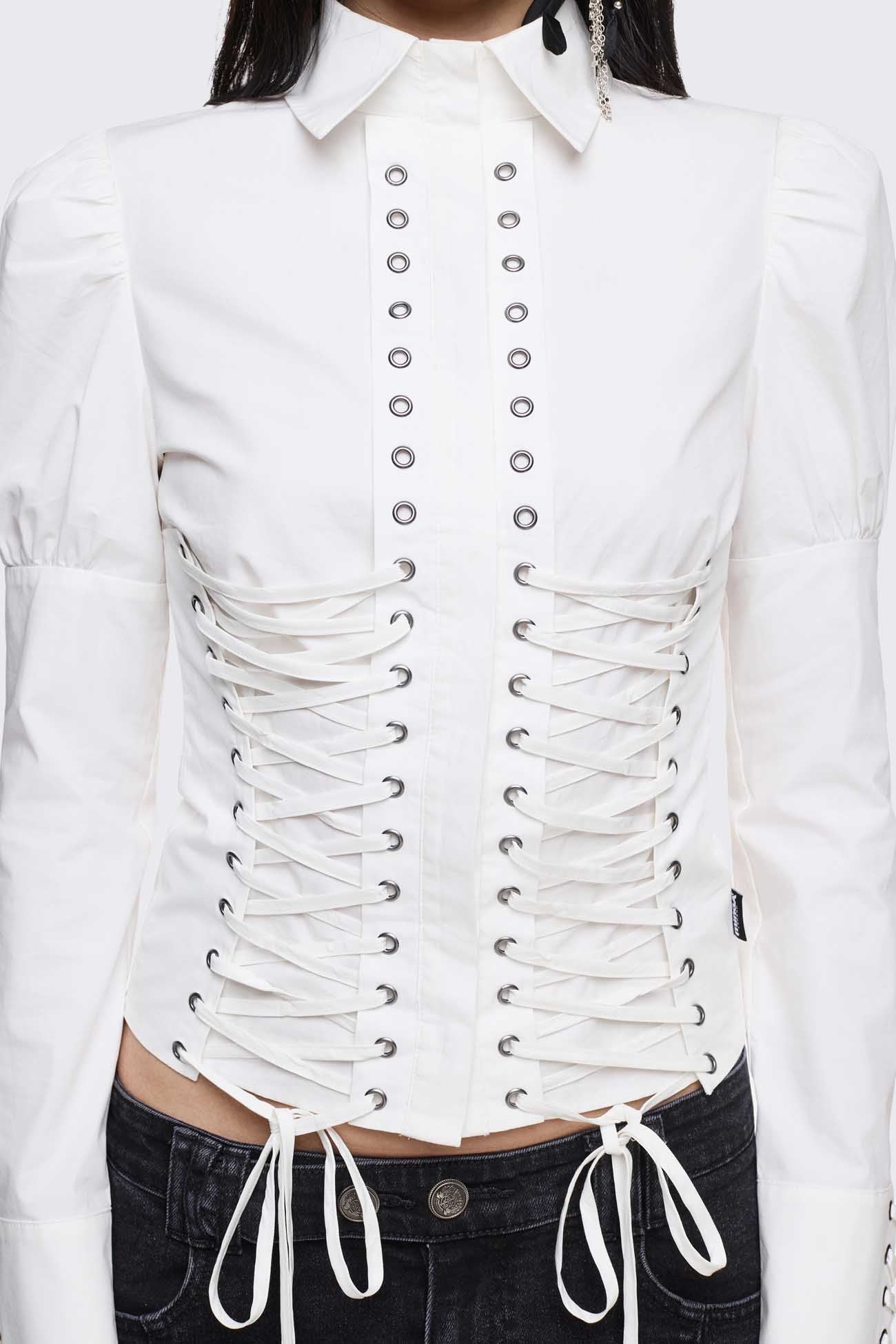 Lithium Lace-Up Top