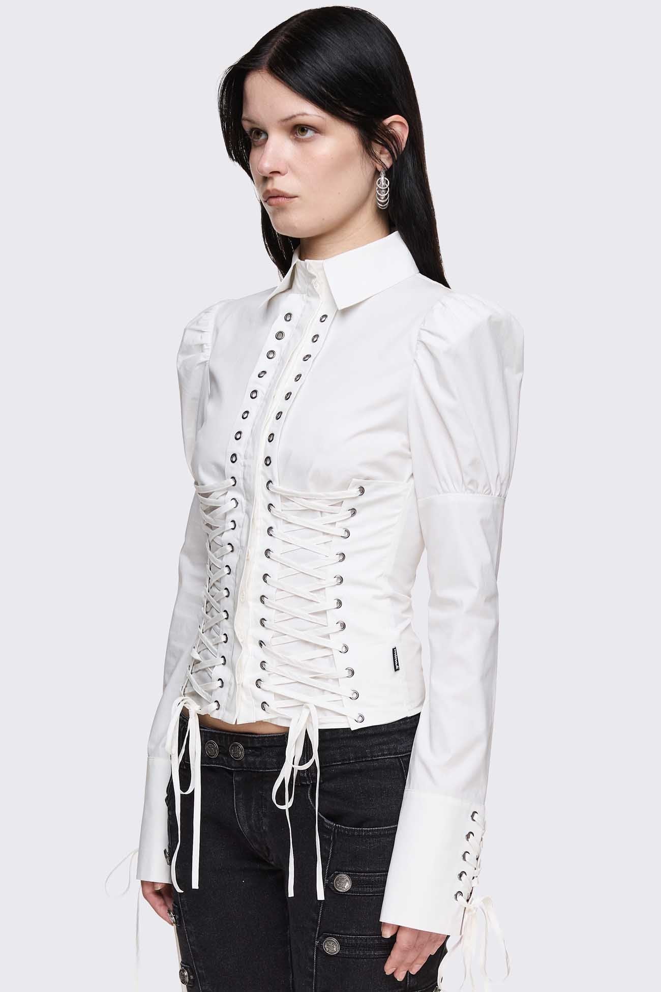 Lithium Lace-Up Top