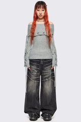 Lou Off-Shoulder Sweater