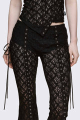 Moor Lace Flared Pants